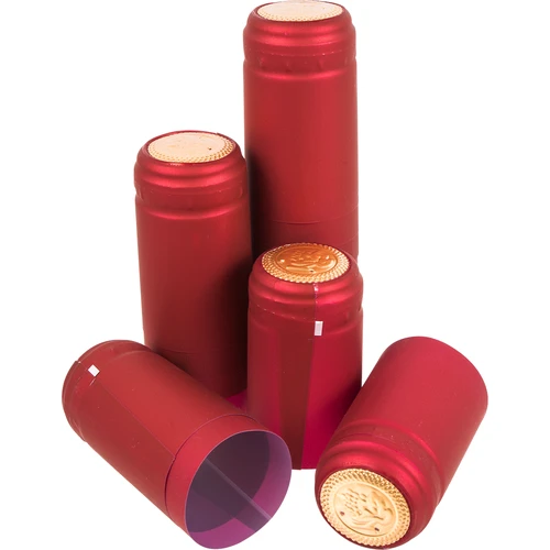 Kryty s perforáciou červené fi31mm 100ks.  - 1 ['Kryty s perforáciou', ' kryty na hrdlo fľaše', ' kryty na fľašu na zmršťovanie', ' zmršťovacie kryty', ' kryty na fľaše']