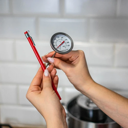 Kuchynský teplomer (0°C do +250°C) 17,5cm - 3 ['Teplomer', ' na pečenie', ' na údenie', ' na varenie', ' teplomer nerezová oceľ', ' teplomer gastronomický', ' teplomer kulinársky', ' teplomer so senzorom teploty', ' teplomer so sondou', ' teplomer gastronomický s certifikátom', ' teplomer na potraviny', ' teplomer na jedlo', ' teplomer s certifikátom PZH']