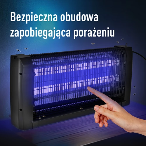 Lampa na hubenie hmyzu UVA 20 W, čierna - 7 ['lampa na hubenie hmyzu', ' lampa na hubenie hmyzu UVA', ' lampa na hmyz', ' lampa na komáre', ' lampa na hubenie hmyzu', ' lampa odpudzujúca muchy a komáre', ' ochrana pred hmyzom', ' elektrická pasca na lietajúci hmyz', ' ochrana pred hmyzom bezpečná pre ľudí a zvieratá', ' ochrana pred komármi a muchami do domov', ' do kancelárií', ' do záhradných reštaurácií', ' eliminácia komárov', ' leto bez komárov', ' večery na terase bez hmyzu', ' grilovanie bez hmyzu', ' kuchyňa bez hmyzu', ' ochrana v lete pred hmyzom']