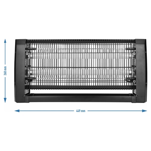 Lampa na hubenie hmyzu UVA 20 W, čierna - 4 ['lampa na hubenie hmyzu', ' lampa na hubenie hmyzu UVA', ' lampa na hmyz', ' lampa na komáre', ' lampa na hubenie hmyzu', ' lampa odpudzujúca muchy a komáre', ' ochrana pred hmyzom', ' elektrická pasca na lietajúci hmyz', ' ochrana pred hmyzom bezpečná pre ľudí a zvieratá', ' ochrana pred komármi a muchami do domov', ' do kancelárií', ' do záhradných reštaurácií', ' eliminácia komárov', ' leto bez komárov', ' večery na terase bez hmyzu', ' grilovanie bez hmyzu', ' kuchyňa bez hmyzu', ' ochrana v lete pred hmyzom']