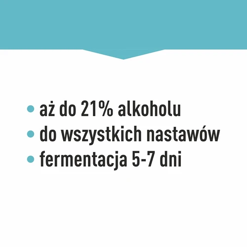 Liehovarnícke kvasnice Turbo Torpedo 5-7 dní 21% 100g - 11 ['turbo kvasnice', ' liehovarnícke kvasnice', ' kvasnice na alkohol', ' na ovocné zápary', ' kvasnice na zemiaky', ' kvasnice na 21%', ' na pálenku', ' silné kvasnice', ' destilácia', ' na vysokopercentné zápary', ' kvasnice browin', ' kvasnice na whiskey', ' kvasnice na vodku zo zemiakov', ' domáce alkoholy']