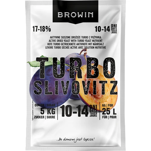 Liehovarské droždie Turbo Slivovitz