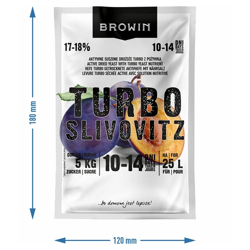 Liehovarské droždie Turbo Slivovitz - 4