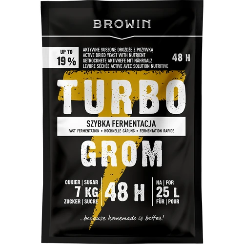 Liehovarské kvasinky Turbo Grom 48h