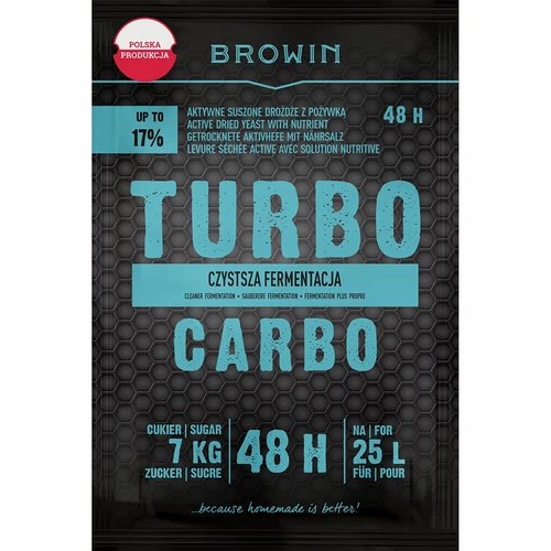 Liehovarské kvasnice Turbo Carbo  - 1 ['čistá fermentácia', ' kvasnice s aktívnym uhlím', ' turbo kvasnice s aktívnym uhlím', ' pekná vôňa kvasu']