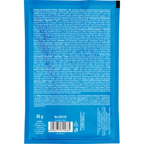 Liehovarské kvasnice Turbo Grom 5-7 dní - 2