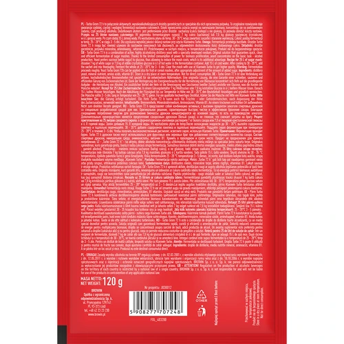 Liehovarské kvasnice Turbo Grom 72h - 3 ['kvasnice na alkohol', ' kvasnice na lieh', ' kvasnice na pálenku', ' kvasnice na samohon', ' kvasnice na mesačný svit', ' pálenka', ' samohon', ' mesačný svit']