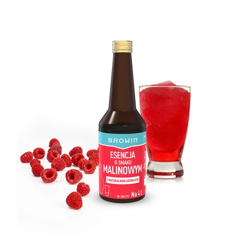 Malinová esencia s prírodnou arómou na 4 L - 40 ml - 3