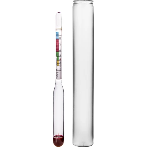 Malý alkoholometer  - 1 ['alkoholometer', ' merač alkoholu', ' meranie alkoholu', ' meranie koncentrácie alkoholu', ' meranie obsahu alkoholu', ' indikátor obsahu alkoholu']