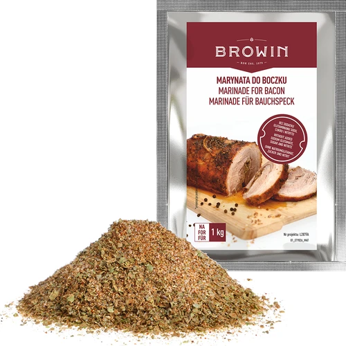 Marináda do slaniny - zmes byliniek a korenia, 35 g - 4 ['koreni do slaniny', ' marináda do slaniny', ' korenie a bylinky na mäso', ' marinády na mäso', ' korenie na pečenie', ' korenenie mäsa', ' recepty na slaninu', ' domáce marinády', ' korenie bez konzervačných látok', ' prírodné bylinky a korenie']
