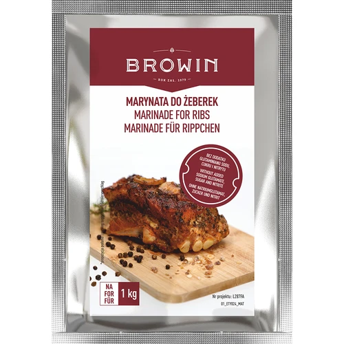 Marináda na rebrá - zmes byliniek a korenín, 35 g  - 1 ['marinády', ' marináda na rebrá', ' koreniny a bylinky', ' na marinovanie', ' koreniny bez konzervačných látok', ' prírodné bylinky a koreniny', ' rebrá', ' pečené rebrá', ' zmes korenín', ' korenenie údenín', ' údenárstvo', ' recept na rebrá', ' domáca údenina', ' chutné rebrá', ' ako pripraviť rebrá', ' koreniny na mäso', ' koreniny na rebrá', ' bylinky na mäso', ' marinády na mäso na gril']