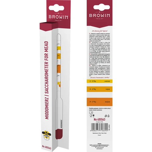 Medomer - 4 ['areometer', ' sacharometer', ' cukromer', ' medovina', ' dvojitá', ' trojitá', ' čtveritá', ' na meranie cukru', ' domáci nápoj', ' medomer', ' medomer s najväčšou stupnicou', ' medomer s najlepším rozsahom merania']