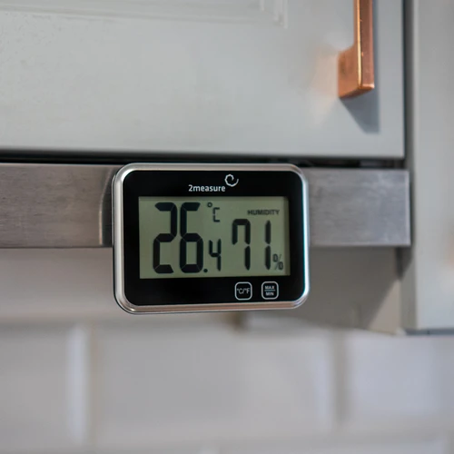 Meteorologická stanica – elektronická, bezdrôtová, čierna - typ B - 10