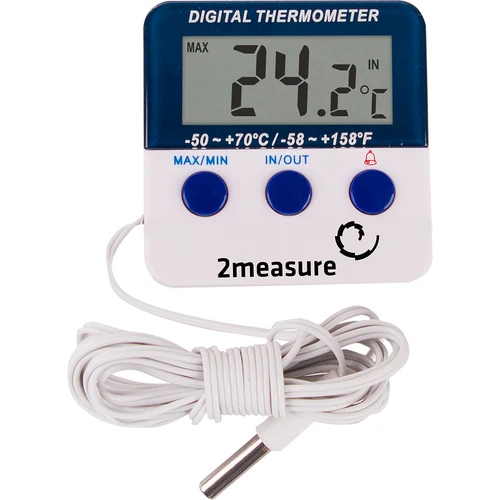 Meteorologická stanica – elektronická, sonda, biela  - 1 ['meteorologická stanica', ' domáca meteorologická stanica', ' teplota', ' teplota prostredia', ' kontrola teploty', ' elektronický teplomer', ' vnútorný teplomer', ' vonkajší teplomer', ' teplomer vonku', ' teplomer so sondou', ' elektronický teplomer so sondou', ' meteorologická stanica']