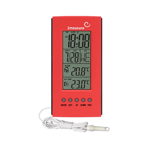 Meteorologická stanica – elektronická, sonda, mix - 4 ['teplota', ' teplota prostredia', ' kontrola teploty', ' elektronický teplomer', ' vnútorný teplomer', ' vonkajší teplomer', ' teplomer vonku']