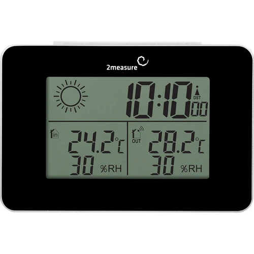 Meteorologická stanica RCC – elektronická, bezdrôtová, podsvietený senzor, čierna - 2 ['meteorologická stanica', ' domáca meteorologická stanica', ' teplota', ' teplota prostredia', ' kontrola teploty', ' elektronický teplomer', ' teplomer so senzorom', ' vnútorný teplomer', ' vonkajší teplomer', ' teplomer vonku', ' meteorologická stanica']
