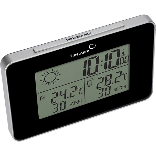 Meteorologická stanica RCC – elektronická, bezdrôtová, podsvietený senzor, čierna - 4 ['meteorologická stanica', ' domáca meteorologická stanica', ' teplota', ' teplota prostredia', ' kontrola teploty', ' elektronický teplomer', ' teplomer so senzorom', ' vnútorný teplomer', ' vonkajší teplomer', ' teplomer vonku', ' meteorologická stanica']