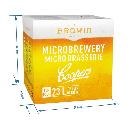 MikroPivovar ECO 2 - 11 ['darček', ' súprava na výrobu piva', ' súprava s brewkitom', ' ako vyrobiť pivo', ' Lager', ' Dark Ale', ' príslušenstvo na pivo', ' fermentácia piva', ' domáce pivo']