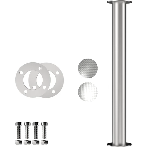 Modul destilátora - spojka - fi 48,3 mm dĺ. 500 mm - 3 ['modul destilačný', ' destilátor', ' destilácia', ' spojka', ' ako destilovať', ' katalytický filter']