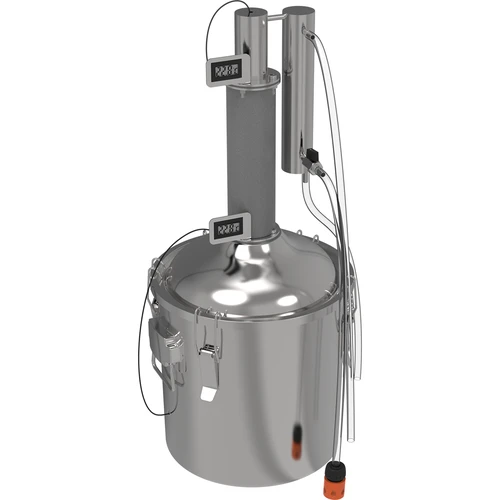 MODULÁRNY DESTILÁTOR CONVEX 18L-ZÁKLADNÝ - 2 ['súprava na destiláciu', ' modulárny destilátor', ' jednoduchá periodická destilácia', ' ako destilovať', ' lacný destilátor', ' katalytický filter', ' na whiskey', ' gin', ' calvados']