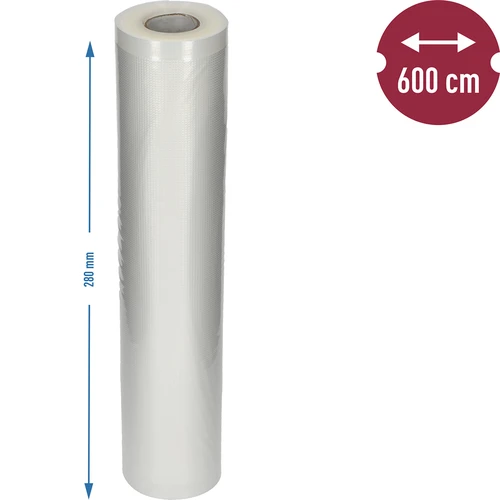 Moletovaná fólia v rukáve – do vákuovej zváračky, 28x600cm - 6 ['fólie moletované', ' fólie do vákuovej zváračky', ' moletovaná fólia v rolke', ' fólie na vákuové balenie', ' fólie na potraviny', ' fólie do zváračky', ' vákuové balenie', ' skladovanie potravín doma', ' fólie na zváranie', ' výhody vákuového balenia', ' prečo sa oplatí baliť vákuovo', ' skladovanie výrobkov a potravinových produktov', ' ako baliť potraviny']
