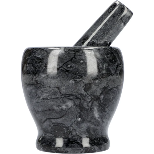Mramorový kuchynský mažiar, čierny, fi 10,5 cm - 3 ['mažiar', ' mažiar s tĺčikom', ' mramorový mažiar', ' kamenný mažiar', ' mažiar z kameňa', ' kuchynský mažiar', ' mažiar na bylinky', ' mažiar z mramoru', ' ozdobný mažiar', ' kuchynský mažiar', ' mažiar na bylinky', ' mažiar na korenie', ' elegantný mažiar', ' pekný mažiar']