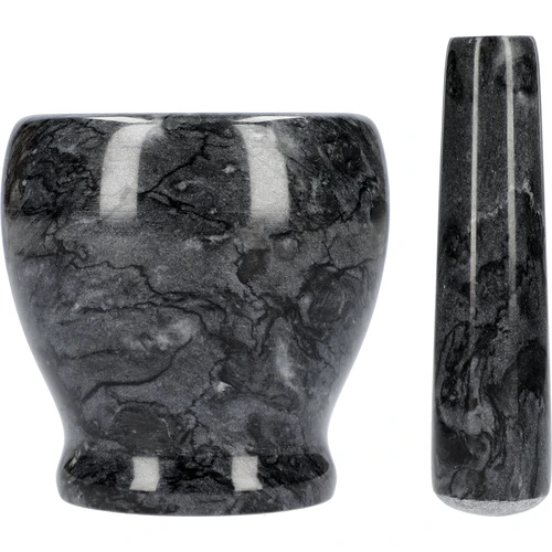 Mramorový kuchynský mažiar, čierny, fi 10,5 cm - 4 ['mažiar', ' mažiar s tĺčikom', ' mramorový mažiar', ' kamenný mažiar', ' mažiar z kameňa', ' kuchynský mažiar', ' mažiar na bylinky', ' mažiar z mramoru', ' ozdobný mažiar', ' kuchynský mažiar', ' mažiar na bylinky', ' mažiar na korenie', ' elegantný mažiar', ' pekný mažiar']