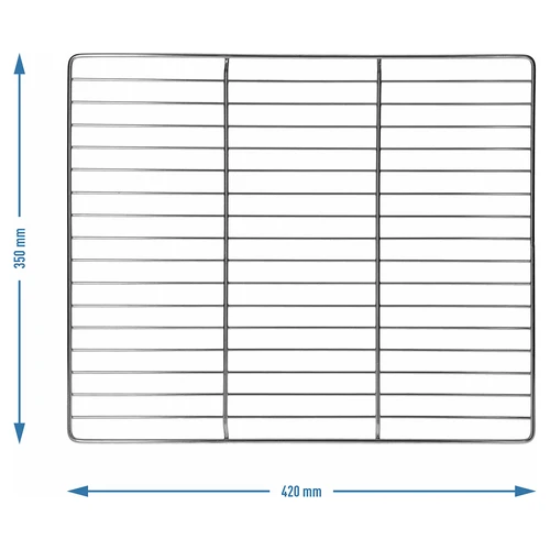 Nerezový rošt do drevenej/preglejkovej udiarne dragON 330339, 330341, 330340, 330360 - 4