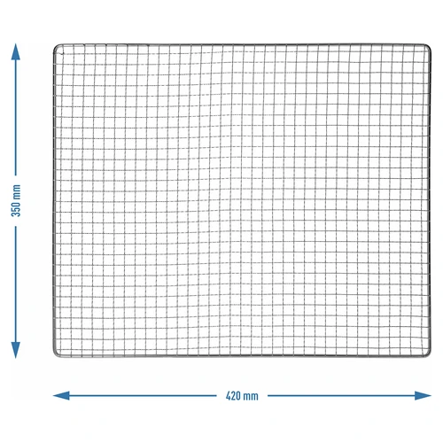 Nerezový sieťový rošt do drevenej/preglejkovej udiarne dragON 330339, 330341, 330340, 330360 - 4