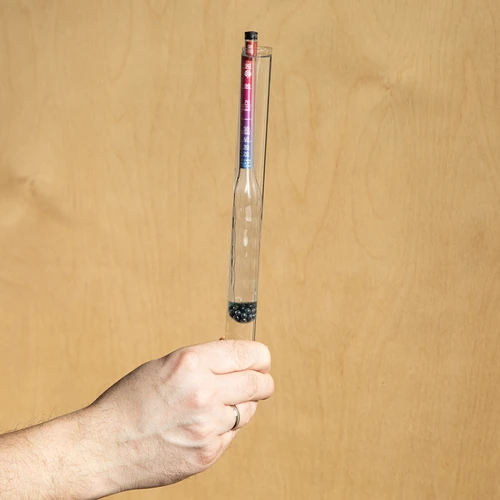 Nerozbitný alkoholomer so skúmavkou, rozsah merania 20-98 % - 5