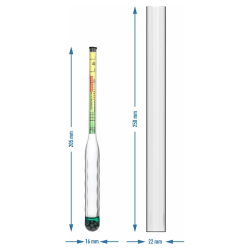 Nerozbitný solomer s skúmavkou, rozsah merania: 0-300 g soli/L - 4 ['solomer', ' nerozbitný solomer', ' bezpečný solomer', ' nerozbitný merač soli', ' areometer na meranie soli', ' meranie množstva soli', ' prístroj na meranie soli', ' ľahké meranie množstva soli vo vode', ' meranie soli v tekutine', ' meranie obsahu soli', ' indikátor obsahu soli', ' solomer s čitateľnou stupnicou', ' aký solomer vybrať', ' darček pre výrobcu kvasenín', ' inovatívny merač soli', ' indikátor úrovne soli v tekutinách', ' nakladanie', ' výroba kvasenín', ' nakladanie', ' kvaseniny', ' soľanka', ' koľko soli do soľanky', ' nálev na uhorky']