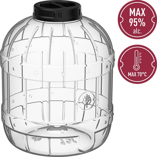 Nerozbitný, viacúčelový pohár s čiernym viečkom, 15L - 4 ['poháre na zaváraniny', ' pohár', ' pohár na uhorky', ' na likéry', ' pohár 15 l', ' pohár s certifikátom', ' nerozbitný pohár', ' univerzálny pohár', ' viacúčelový pohár', ' pohár na zaváraniny', ' plastový pohár', ' pohár z plastu']