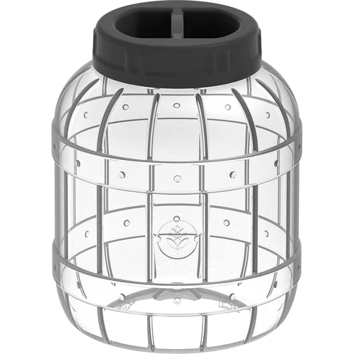 Nerozbitný, viacúčelový pohár s čiernym viečkom, 3L  - 1 ['poháre na zaváraniny', ' pohár', ' pohár na uhorky', ' na likéry', ' pohár 3 l', ' pohár s certifikátom', ' nerozbitný pohár', ' univerzálny pohár', ' viacúčelový pohár', ' pohár na zaváraniny', ' plastový pohár', ' pohár z plastu']