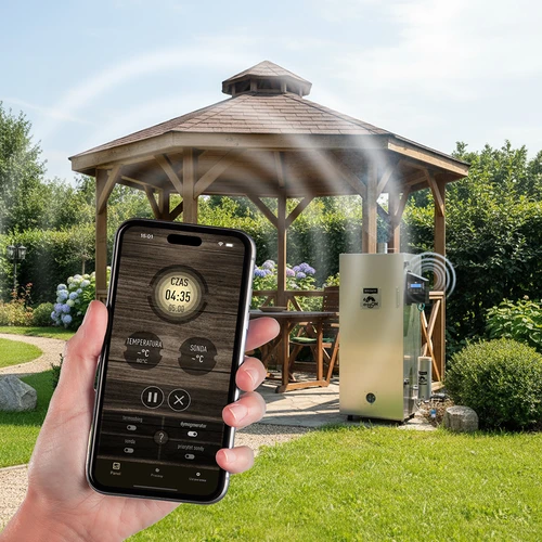 Oceľová udiareň dragON 220 L, IQ – s Wi‑Fi riadiacou jednotkou - 12