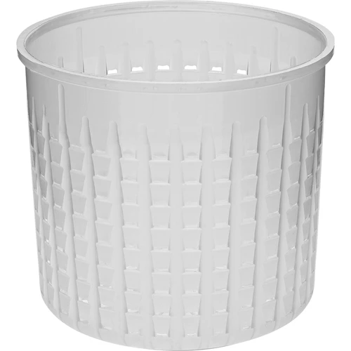 Okrúhla syrárska forma Ø 8,4 x 7,4 cm na 250 g  - 1 ['forma na syr', ' forma na syr', ' syrárstvo', ' ako vyrobiť syr', ' na syr', ' syr s syridlom']