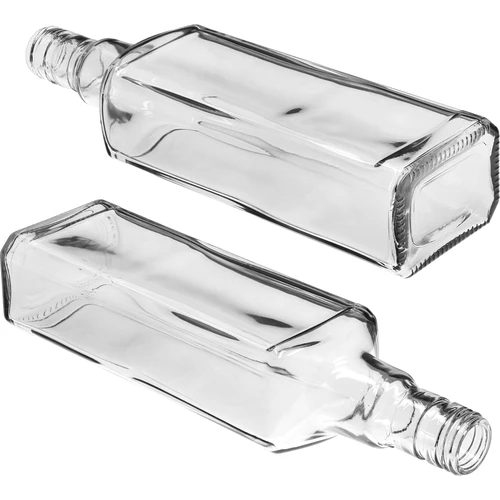 Ozdobná fľaša TYNKTURA 0,5 l, s čiernym dlhým skrutkovacím uzáverom fi 28 mm, 1 ks. - 4