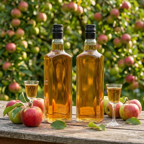 Ozdobná fľaša TYNKTURA 0,5 l, s čiernym dlhým skrutkovacím uzáverom fi 28 mm, 1 ks. - 8