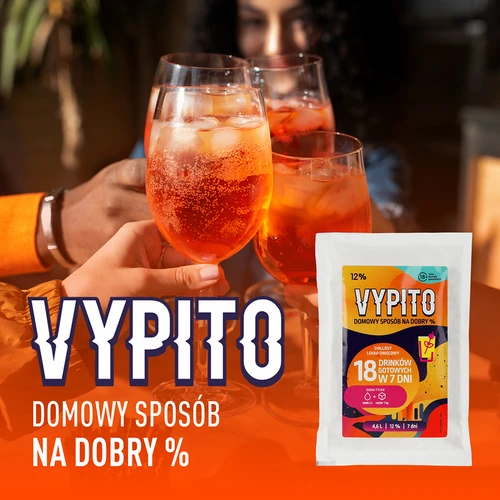 Párty súprava - Vypito jemne ovocné - 10