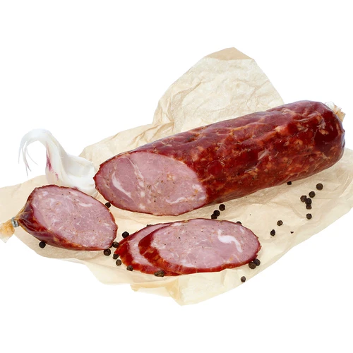 Peklosoľ Pekel na krakovskú klobásu - 115 g - 7 ['pekel', ' nakladanie', ' pekel na klobásu', ' pekel na krakovskú klobásu', ' pekel na mäso', ' peklosoľ', ' soľ na nakladanie mäsa', ' recept na nakladanie mäsa', ' suché nakladanie', ' soľ na nakladanie']