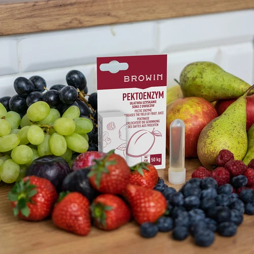 Pektoenzým - 3 ['pektoenzým na víno', ' pektoenzým na čírenie', ' pektoenzým na kvas', ' čírenie vína', ' prostriedok na čírenie vína', ' číriaci prostriedok', ' na čírenie vína']