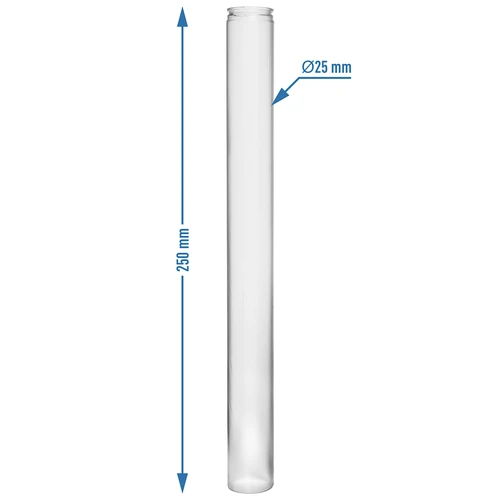 Plastová odmerka na meranie kvapalín, 25 cm - 2 ['skúmavka na meranie', ' odmerka na meranie kvapalín', ' odmerka na aerometre', ' odmerka na cukromer', ' odmerka na alkoholomer', ' na meranie vína', ' nápojov', ' príslušenstvo pre výrobcov nápojov', ' skúmavka na aerometre', ' plastová odmerka', ' plastová skúmavka', ' skúmavka z plastu', ' odmerka z plastu']