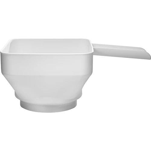 Plastový lievik Kvadratúra Kola, fi 52-85 mm  - 1 ['lievik na zaváraniny', ' lievik na poháre', ' lievik na zaváranie', ' štvorcový lievik', ' lievik do umývačiek', ' poľský lievik']