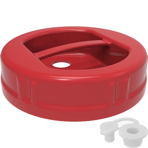 Plastový uzáver fi 100 twist-off s otvorom a korkom  - 1 ['uzáver z plastu', ' uzáver na poháre', ' uzáver na balóny', ' uzáver s korkom', ' uzáver na fermentáciu', ' kork na fermentáciu', ' tesný uzáver', ' uzáver fi 100', ' uzáver s držadlom', ' plastové uzávery', ' uzávery twist-off']