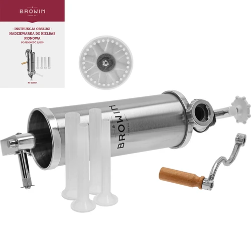 Plnička na klobásy vertikálna 2,5 kg - 3