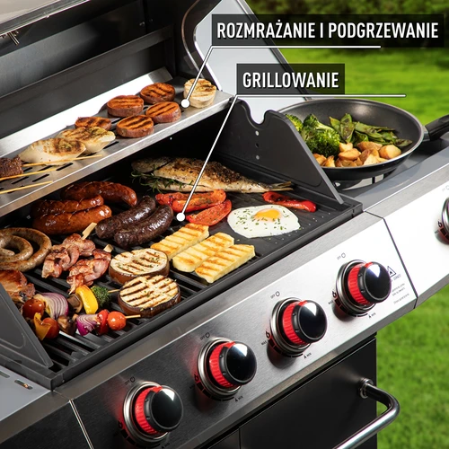 Plynový gril dragON BBQ101, 11,7 kW, čierno-strieborný - 6 ['plynový gril', ' moderný gril', ' aký gril kúpiť', ' aký gril vybrať', ' liatinový rošt', ' bočný horák', ' teplomer vo veku', ' bočná polica grilu', ' gril na wok', ' mobilný gril', ' gril na pizzu', ' gril s kolieskami', ' ľahké čistenie grilu', ' gril s vysokým výkonom', ' ergonomické ovládače grilu', ' gril s moderným dizajnom', ' aromatizátory na horáky grilu', ' príslušenstvo na gril', ' gril za dobrú cenu', ' stabilný gril', ' najlepšie grilovanie', ' vybavenie na grilovanie', ' pevný gril', ' multifunkčný gril', ' funkčný gril', ' grilovanie zeleniny']