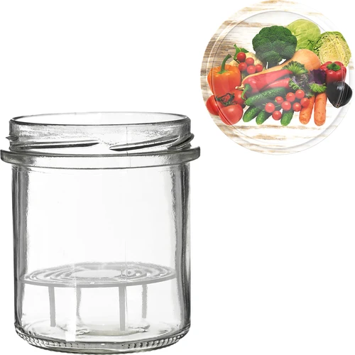 Pohár 350 ml s viečkom a zatláčadlom - 6 ks - 8 ['poháre', ' malé poháre', ' pohárik', ' sklenený pohár', ' sklenené poháre', ' pohár s viečkom', ' poháre na zaváraniny', ' pohár na zaváranie', ' poháre na zaváranie', ' poháre na koreniny', ' pohár na džem', ' pohár na zaváraniny', ' pohár na med', ' pohárik na med', ' zatláčadlo', ' zatláčadlo na zaváraniny', ' zatláčadlo na poháre']