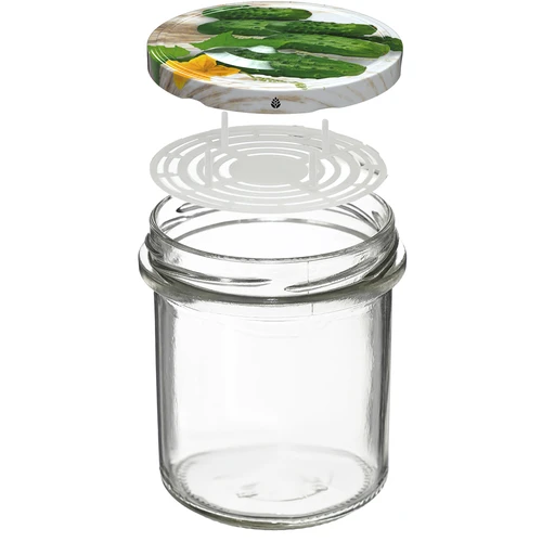 Pohár 350 ml s viečkom a zatláčadlom - 6 ks - 2 ['poháre', ' malé poháre', ' pohárik', ' sklenený pohár', ' sklenené poháre', ' pohár s viečkom', ' poháre na zaváraniny', ' pohár na zaváranie', ' poháre na zaváranie', ' poháre na koreniny', ' pohár na džem', ' pohár na zaváraniny', ' pohár na med', ' pohárik na med', ' zatláčadlo', ' zatláčadlo na zaváraniny', ' zatláčadlo na poháre']