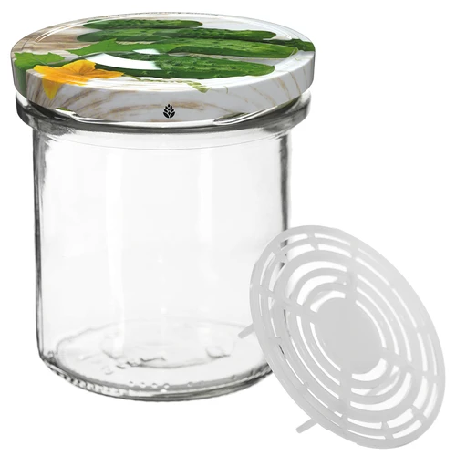 Pohár 350 ml s viečkom a zatláčadlom - 6 ks - 4 ['poháre', ' malé poháre', ' pohárik', ' sklenený pohár', ' sklenené poháre', ' pohár s viečkom', ' poháre na zaváraniny', ' pohár na zaváranie', ' poháre na zaváranie', ' poháre na koreniny', ' pohár na džem', ' pohár na zaváraniny', ' pohár na med', ' pohárik na med', ' zatláčadlo', ' zatláčadlo na zaváraniny', ' zatláčadlo na poháre']