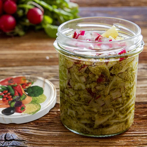 Pohár 350 ml s viečkom a zatláčadlom - 6 ks - 13 ['poháre', ' malé poháre', ' pohárik', ' sklenený pohár', ' sklenené poháre', ' pohár s viečkom', ' poháre na zaváraniny', ' pohár na zaváranie', ' poháre na zaváranie', ' poháre na koreniny', ' pohár na džem', ' pohár na zaváraniny', ' pohár na med', ' pohárik na med', ' zatláčadlo', ' zatláčadlo na zaváraniny', ' zatláčadlo na poháre']