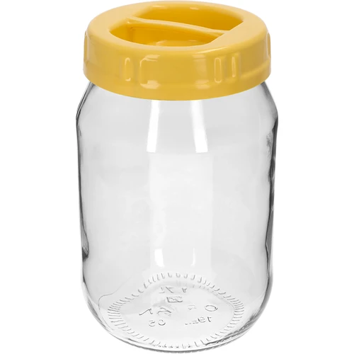 Pohár TO 1,7 l so žltým plastovým viečkom s držadlom, Ø 100, 1 ks.